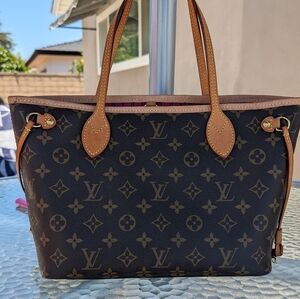 Louis Vuitton Monogram Neo Neverfull PM Pivoine